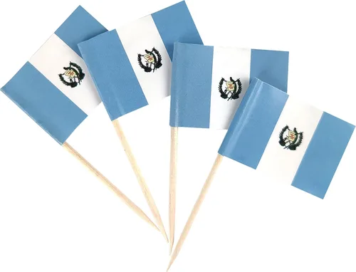 Miniatura 17 de JBCD Bandera afroamericana con palillo de dientes panafricano, mini banderas negras de liberación para cupcakes, 200