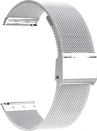 Miniatura 7 de Correas de reloj, correa de reloj de malla de acero inoxidable, correa de reloj de liberación rápida, correa de reloj de 0.630 in, 0.709 in, 0.787