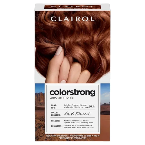 Miniatura 12 de Clairol ColorStrong - Tinte de cabello permanente sin amoniaco, color ceniza claro 6.1 - Color de cabello Machu Picchu, paquete de 1 unidad 6.1