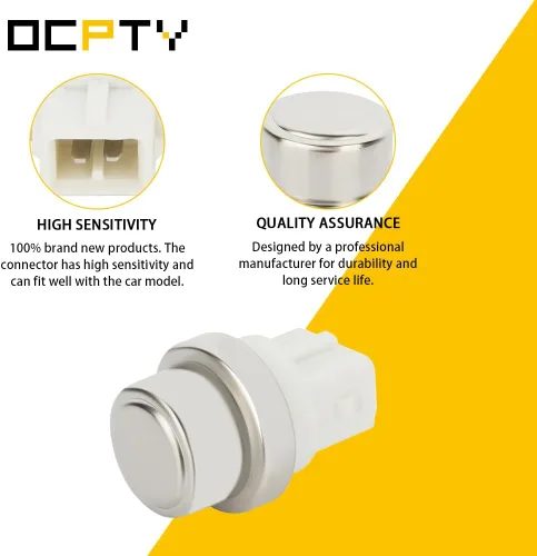 Miniatura 3 de OCPTY Sensor de temperatura del agua refrigerante 191919369A apto para 2000 para Audi TT/TT Quattro, 1998-2005 para VW, 1995-2002 para VW Cabrio