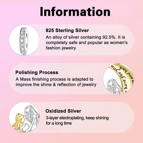 Miniatura 136 de Abalorios de plata de ley 925 con letras de la A ~ Z, para pulseras, collares, Día de San Valentín, Día de la Madre, joyería regalos para mujeres