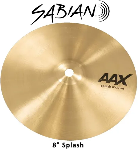 Miniatura 2 de SABIAN Salpicadura AAX de 8 pulgadas, acabado brillante