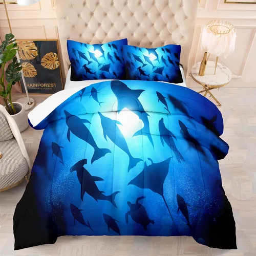 Miniatura 8 de NINENINE Juego de ropa de cama de edredón de bandera estadounidense tamaño individual para niños y adolescentes, juego de ropa de cama