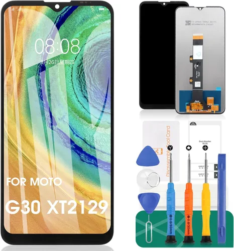 Para Moto G30 Reemplazo de pantalla para Moto G30 Pantalla LCD para XT2129 XT2129-1 XT2129-2 XT2129-3 Pantalla táctil Digitalizador Reemplazo