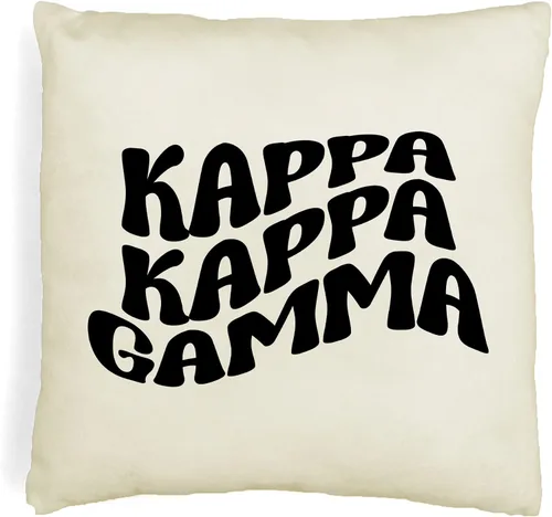 Miniatura 16 de sockprints Mod Alpha Chi Omega - Funda de almohada de 18 x 18 pulgadas, fundas de almohada de hermandad de mujeres - Almohada decorativa