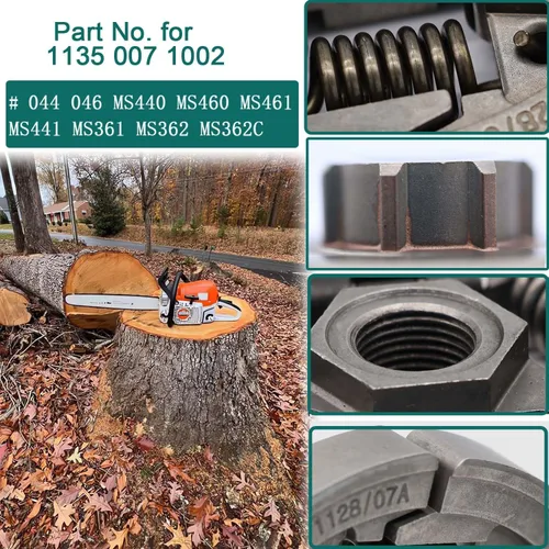 Miniatura 5 de Rodamiento de aguja E-Clip de embrague de cadena para motosierra de gasolina STIHL MS360 MS361 MS440 MS460 MS461 046