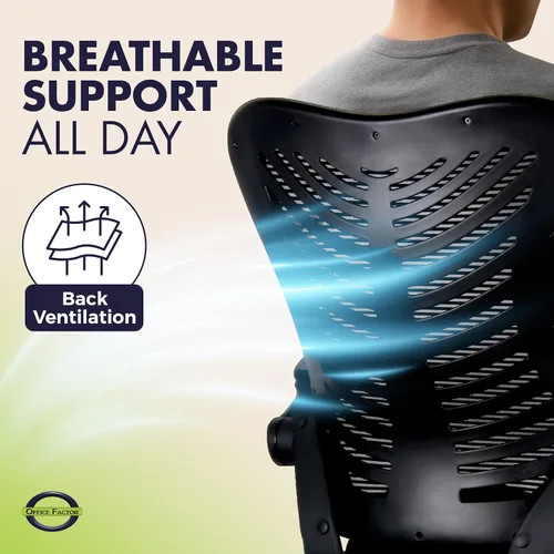 Miniatura 7 de Silla ergonómica de 300 libras para dibujar, silla de oficina alta, silla de escritorio para estar de pie, con reposabrazos abatibles, asiento
