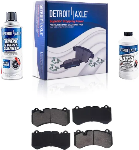 Miniatura 22 de Detroit Axle - Pastillas de Freno Delantero para Nissan Altima Maxima Sentra 350Z Cube Juke Versa INFINITI G20 G35 I30 I35 Suzuki SX4, Pastillas