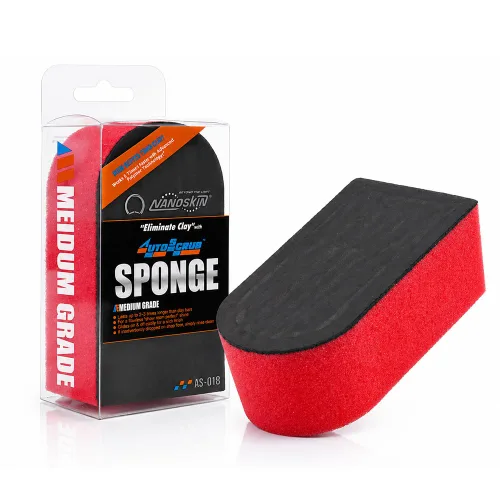 Miniatura 2 de Nanoskin AUTOSCRUB - Esponja de preparación de superficies, mediana y fina, herramienta patentada de repuesto de barra de arcilla para eliminar