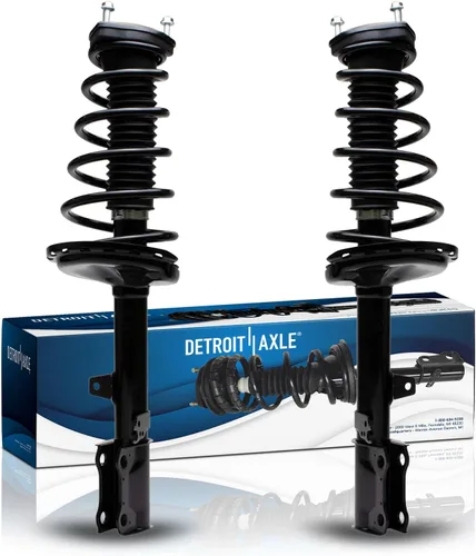 Miniatura 23 de Detroit Axle - 2 puntales delanteros para Chevy Equinox GMC Terrain Saturn Vue Pontiac Torrent Suzuki XL-7 Captiva Sport Struts completos con muelle