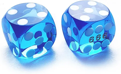 Miniatura 2 de Bescon Dice Dados de precisión pequeños profesionales de 0.500 in (1/2 pulgada) con número de serie aleatorio, mini dados de corte de precisión