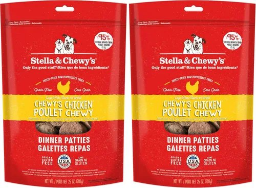 Miniatura 2 de Stella & Chewy's Empanadas crudas liofilizadas – Receta de cordero Dandy – Alimento para cachorros y perros con alto contenido de proteínas sin