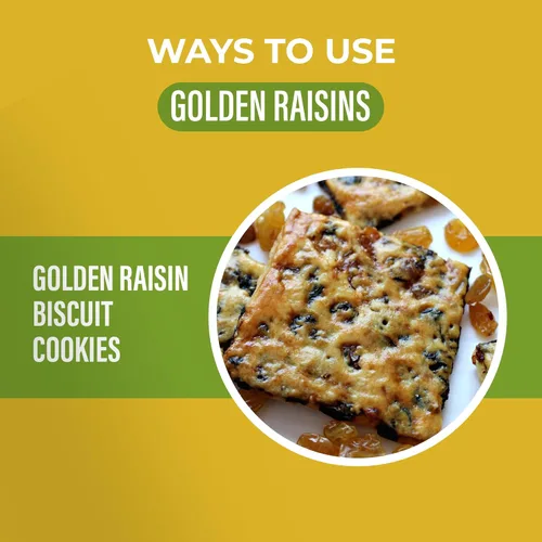Miniatura 7 de Amrita Golden Raisins 1 libra Sin azúcar añadido, naturalmente dulce, sultanas secas sin gluten, Kishmish Empaquetadas frescas en bolsas
