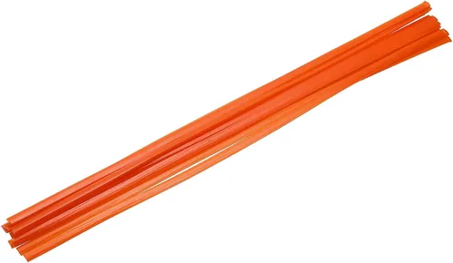 Miniatura 34 de MECCANIXITY 5 varillas de soldadura de plástico amarillo de 0.374 in x 9.843 in HDPE cinta plana de soldadura de plástico para reparar tanques