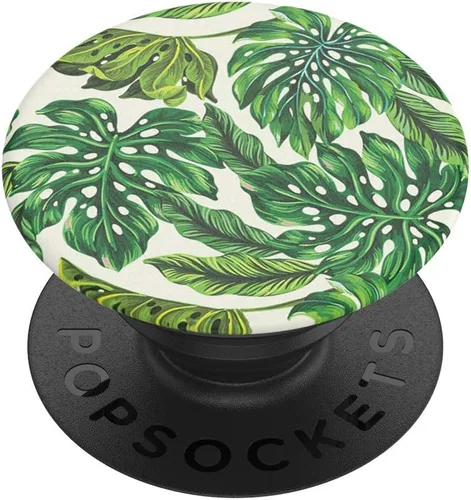 Miniatura 8 de PopSockets Agarre para Teléfono con Soporte Expandible, Agarre Adhesivo - Flor Prensada Aliento de Bebé Plumeria