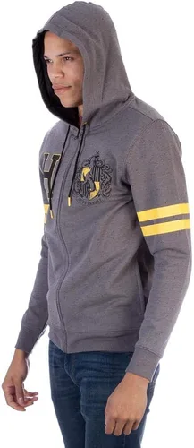 Miniatura 2 de Harry Potter Hufflepuff Men's House Varsity Zip Up Hoodie