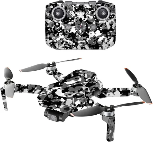 Miniatura 25 de MightySkins Compatible con DJI Mini 2 Dron portátil – Camuflaje rojo Funda protectora de vinilo duradera y única Fácil de aplicar, quitar