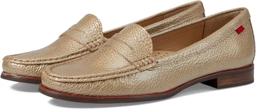 Miniatura 30 de Mocasines Penny de piel auténtica cómodos sin cordones para mujer