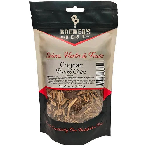 Miniatura 9 de Brewer's Best Barril Chips Barril de Cognac, 4 oz.