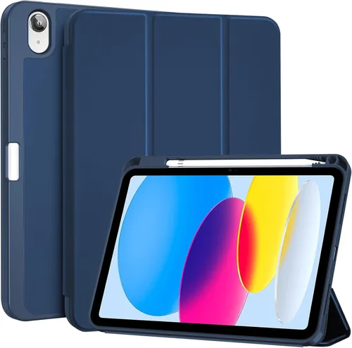 Miniatura 12 de ProCase Funda para iPad (A16) de 11ª Generación de 11 Pulgadas 2025/iPad de 10ª Generación de 10.9 Pulgadas 2022 con Soporte para Lápiz, Funda