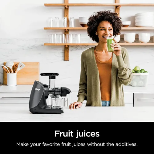 Miniatura 6 de Ninja JC101 Cold Press Pro Juicer, fácil de limpiar, 1ª generación, grafito