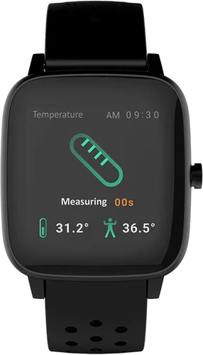 Miniatura 3 de Supersonic SC-175SWT - Reloj inteligente con pantalla táctil HD de 1.4 pulgadas con monitor de temperatura corporal, monitoreo de salud, más de 100