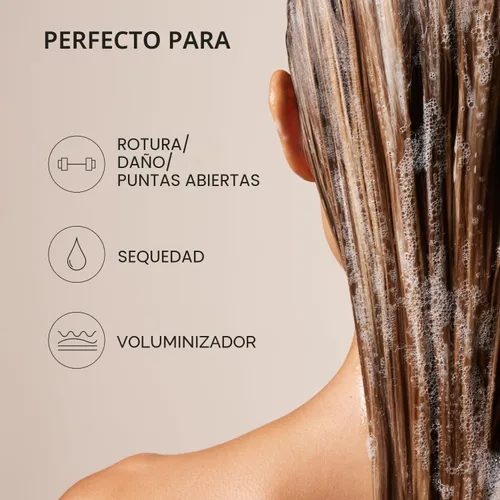 Miniatura 5 de OUAI Champú para Cabello Fino Tamaño de Viaje - Champú Voluminizador con Queratina Fortalecedora, Biotina y Aceite de Semilla de Chía para Cabello