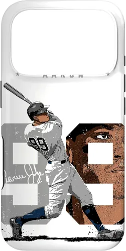 Miniatura 30 de Aaron Judge Number Portrait Baj New York MLBPA - Carcasa para iPhone 17