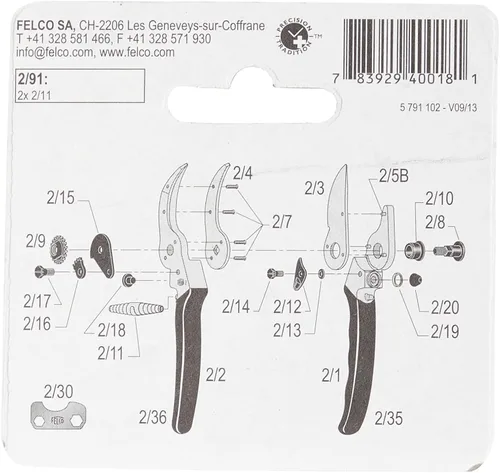 Miniatura 2 de Felco 2/91 - Resortes de repuesto para alicates Felco, 2