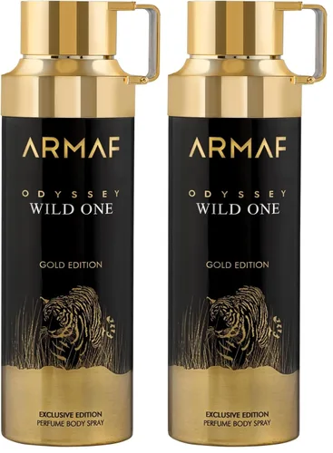 Miniatura 2 de Odyssey Wild One Gold Edition por Armaf para hombres - Spray corporal de 6.8 onzas