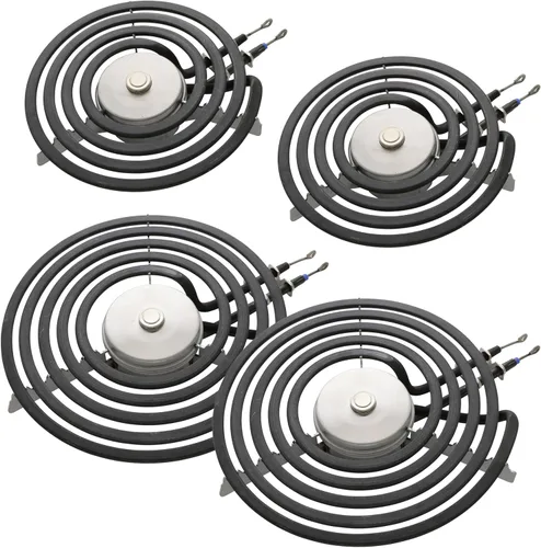 Endurance Pro Paquete de 4 WB30X31057 WB30X31058 Sensores de Seguridad de Horno y Estufa para GE 240V (Cuatro (2 de 6" + 2 de 8"))