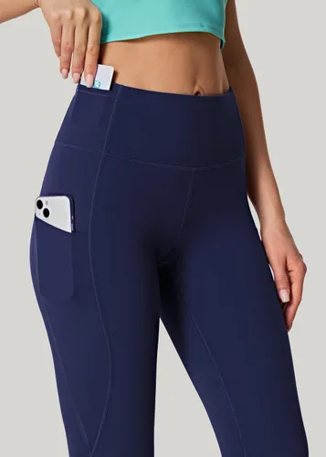 Miniatura 3 de IUGA - Leggings para mujer con bolsillos, tiro alto y levantamiento de glúteos, para yoga y entrenamiento, con 4 bolsillos.