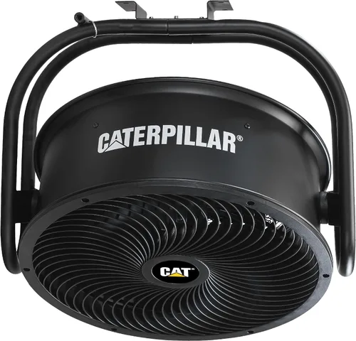 Miniatura 11 de CAT Ventiladores - Ventilador de tambor industrial de alta velocidad de 24 pulgadas de grado industrial (amarillo, 3 en 1): 6,500 CFM, 3