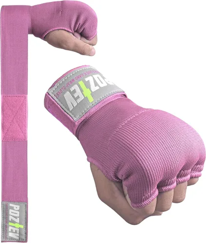 Miniatura 9 de Vendas de mano de boxeo para hombres y mujeres - Vendas rápidas de boxeo, guantes internos, vendas de mano para kickboxing, soporte para nudillos