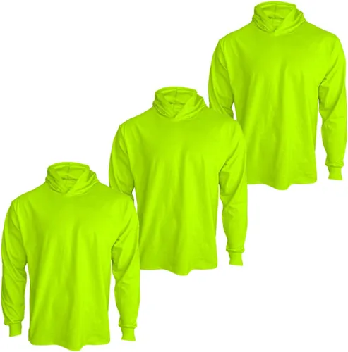Camisas de Alta Visibilidad de Seguridad para Hombre, Camisas de Construcción para Hombre, Camisas De Trabajo para Hombre Construcción