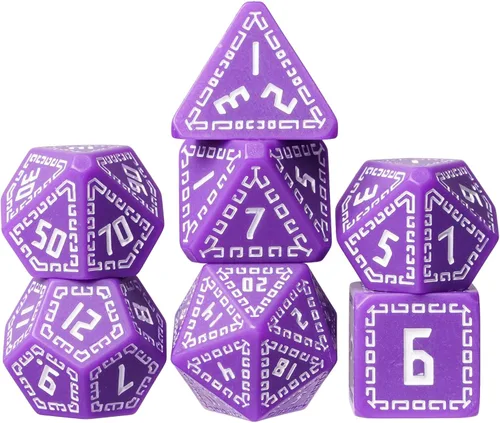 Miniatura 25 de Juego de dados de resina para DND, juego de 7 dados poliédricos negros D&D rellenos con papel de colores brillantes para juegos de rol