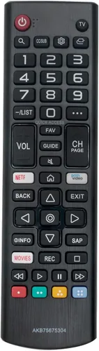AKB75675304 Reemplazo remoto aplicable para LG TV 55UM6900PUA 65UM6900PUA 43UM7100PUA 49UM7100PUA 55UM7200PUA 43UM7300PUA 43UM7310PUA 49UM7300PUA