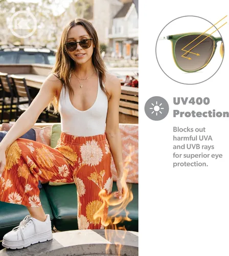 Miniatura 3 de Knockaround Mary Janes Polarized Sunglasses for Men & Women - Impact Resistant Lenses & Full UV400 Protection
