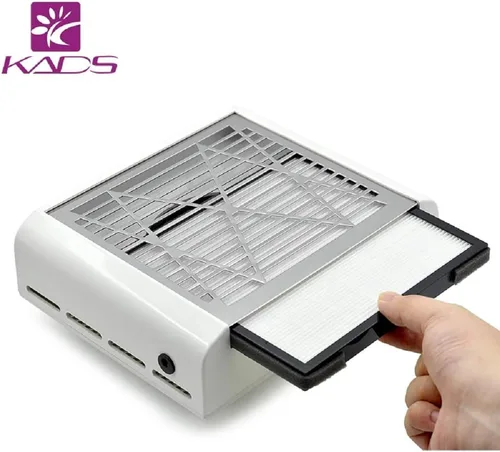Miniatura 3 de KADS Colector de polvo de uñas Extractor de polvo de succión de uñas Colector de ventilador de aspirador de uñas Filtro sin derrames