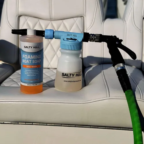 Miniatura 6 de 2 botellas de jabón espumoso Salty Hull para barco, naranja
