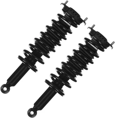 Miniatura 17 de Detroit Axle - 4WD 2 puntales delanteros para Nissan TITAN Pathfinder Armada INFINITI QX56 puntales completos con muelles helicoidales de reemplazo