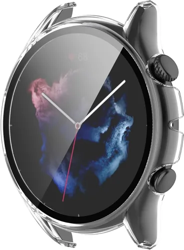 Miniatura 9 de TenCloud Fundas compatibles con Amazfit GTR 3 Pro/GTR 3 Watch Case Soft TPU a prueba de golpes, protector de pantalla para Amazfit GTR 3 Pro Negro