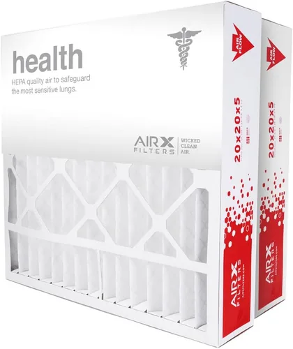 Miniatura 5 de AIRx Filters Filtro de aire de horno de CA MERV 13 HVAC de 16 x 20 x 5 para Honeywell FC100A1003 209894 FC35A1035, paquete de 2 unidades, fabricado