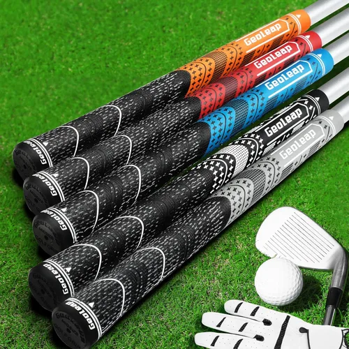 Miniatura 7 de Geoleap Golf Grips Set of 13- Grips with Tapes and Grips with All Repair Kits for Choice,Hybrid Golf Club Grips All Weather Contral, High Feedback &