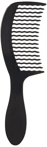 Miniatura 4 de Wet Brush Peine Desenredante, Negro - Desenredante de Cabello de Dientes Anchos con Diseño WaveTooth que se Desliza Suave y Gentilmente a Través