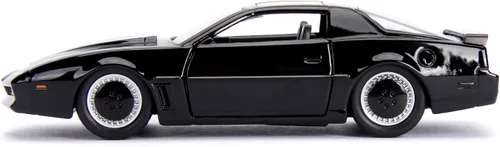 Miniatura 6 de Jada Toys – Knight Rider K.I.T.T. – Coche fundido de Hollywood Rides – Puertas de apertura, neumáticos de goma – escala 1:32 – Coleccionable