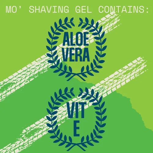 Miniatura 2 de Mo' Handsome Gel de afeitado prémium para hombres – Fórmula de deslizamiento suave para un afeitado cercano – Uso con cuchillas de afeitar