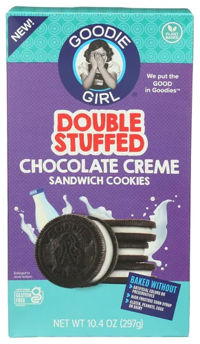 Miniatura 10 de Goodie Girl Galleta de 6 piezas, crema de chocolate, 10.6 onzas