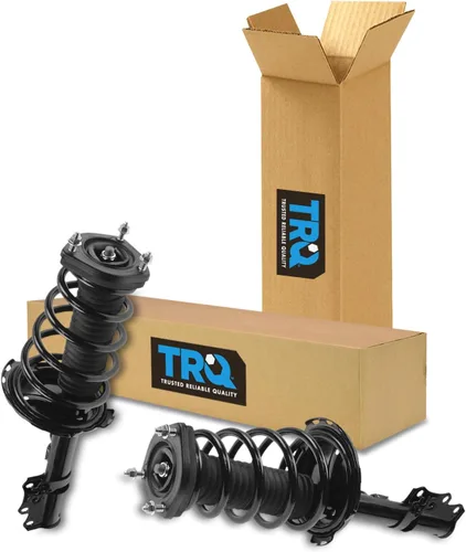 Miniatura 292 de TRQ Conjunto de Amortiguador y Resorte Delantero Cargado con Resorte Helicoidal Pre-ensamblado Compatible con Jeep Cherokee Limited AWD 14-22 Sin