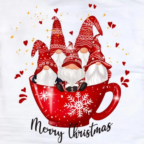 Miniatura 6 de 5 piezas de troqueles de metal de gnomo de Navidad, Papá Noel pequeño en copos de nieve, plantillas cortadas para manualidades, álbumes de recortes